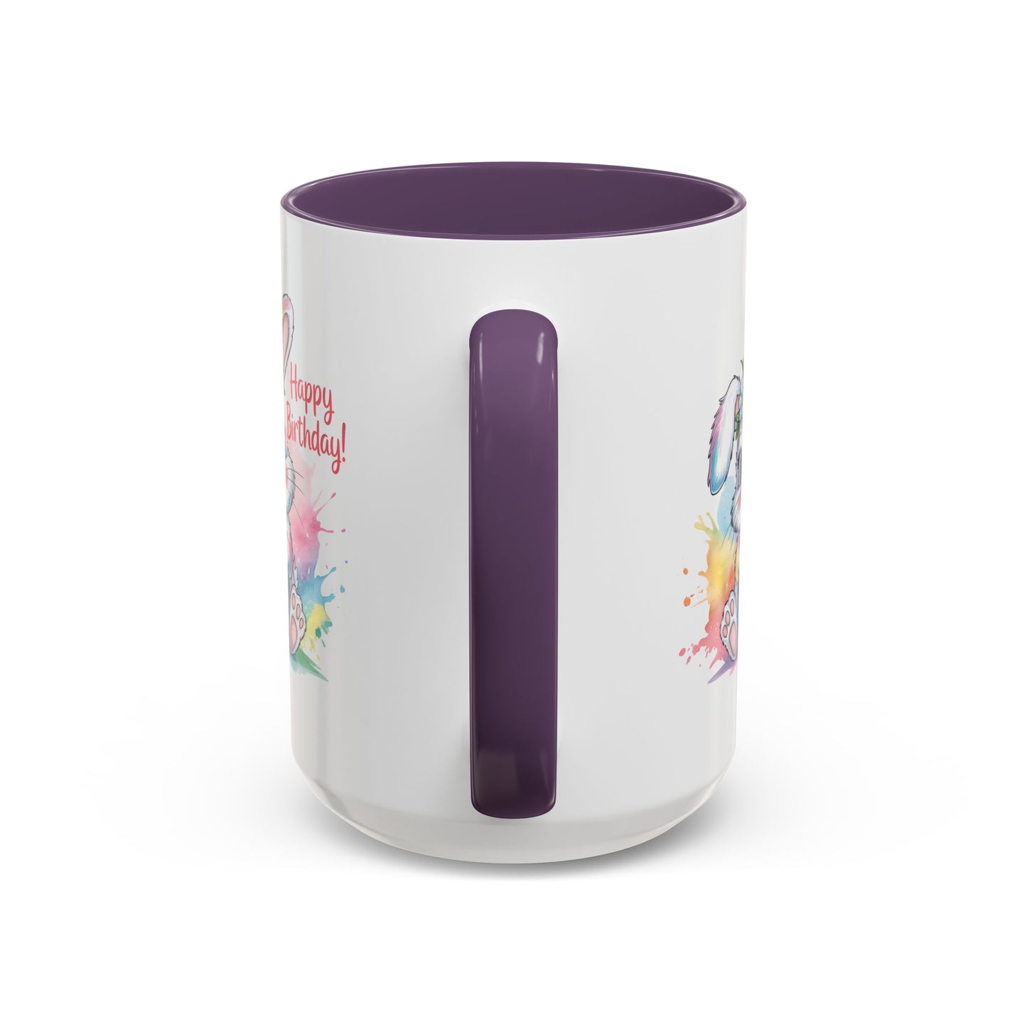 Birthday Mug - Happy Birthday Cute Bunny