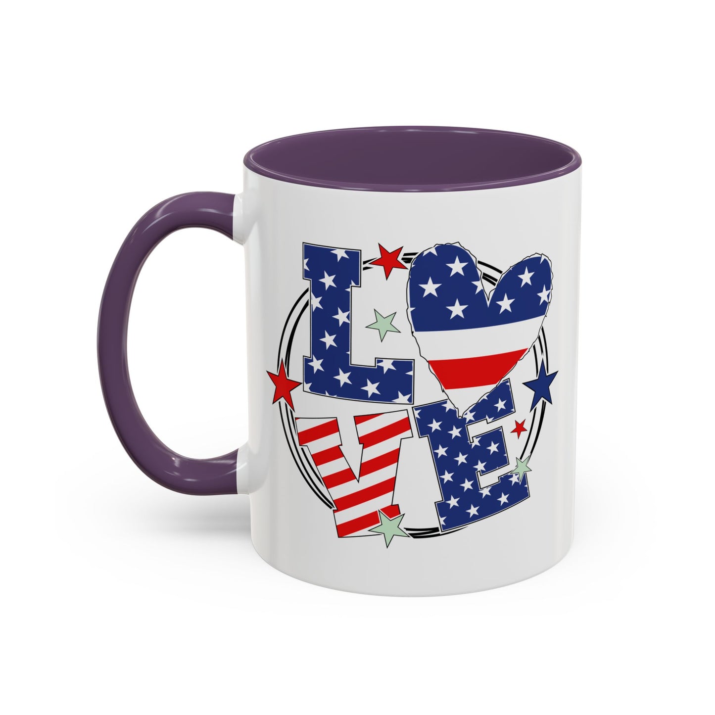 4th of July Mug - Love 4th of July