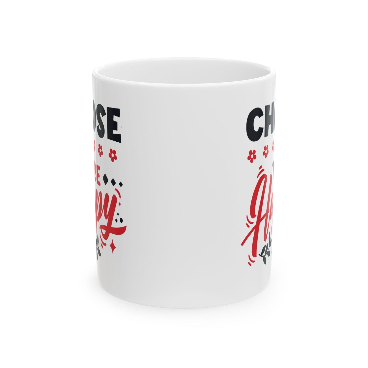Wellness Mug - Choose To Be Happy Smiley