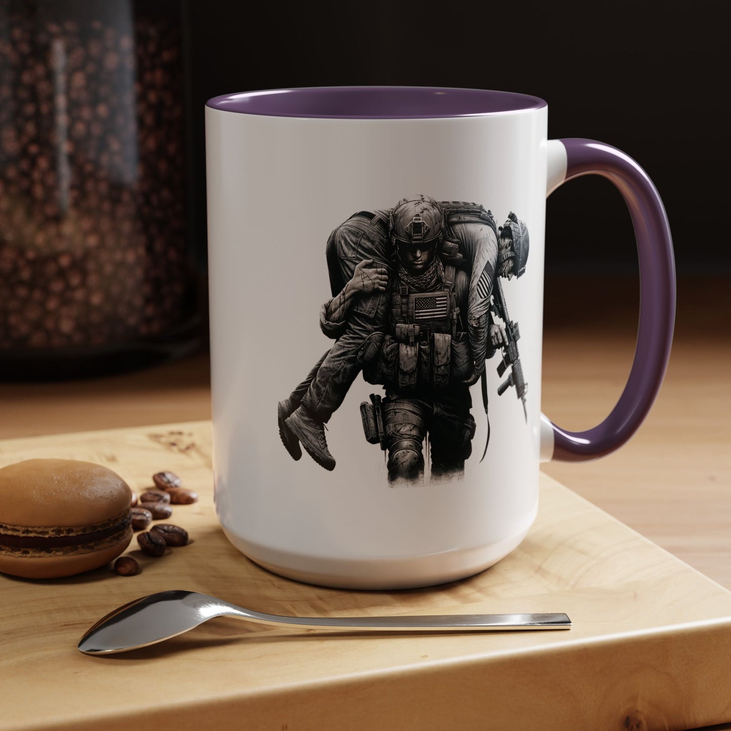 4th of July Mug - American Combat Soldiers