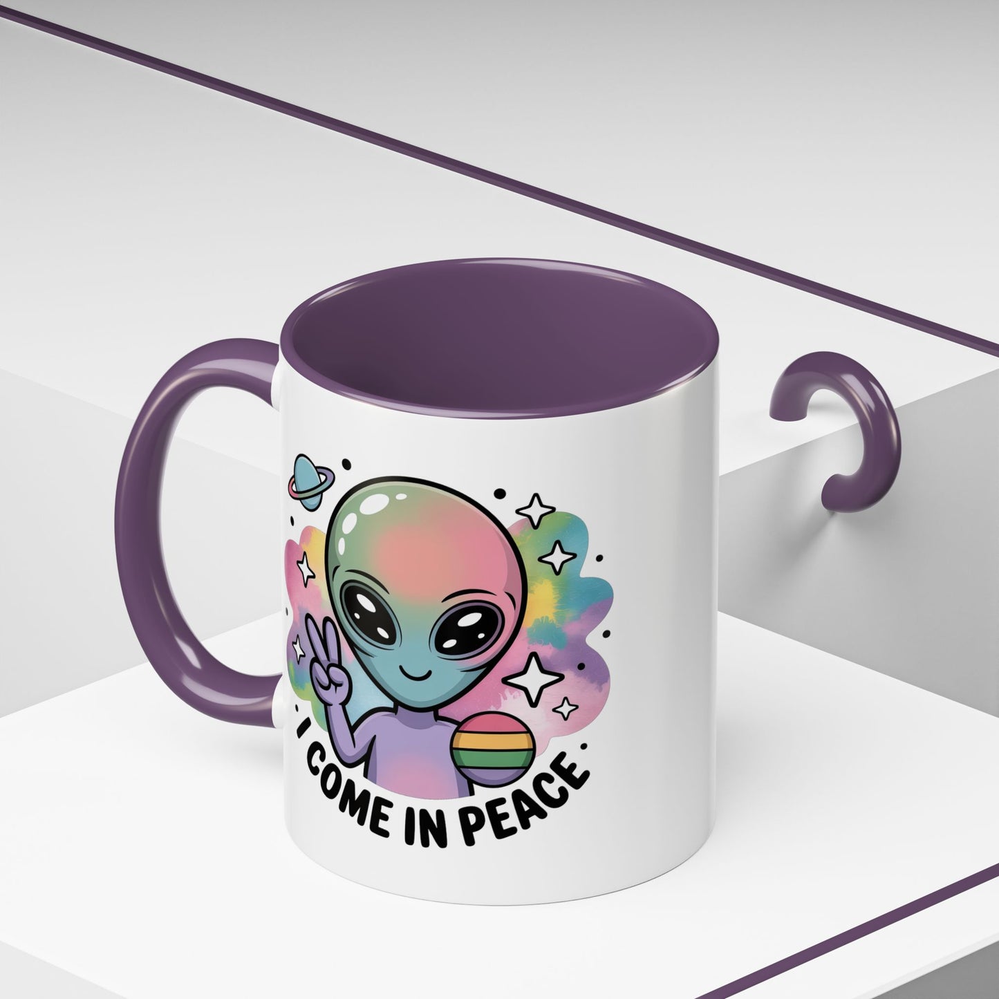 Alien Mug - I Come In Peace