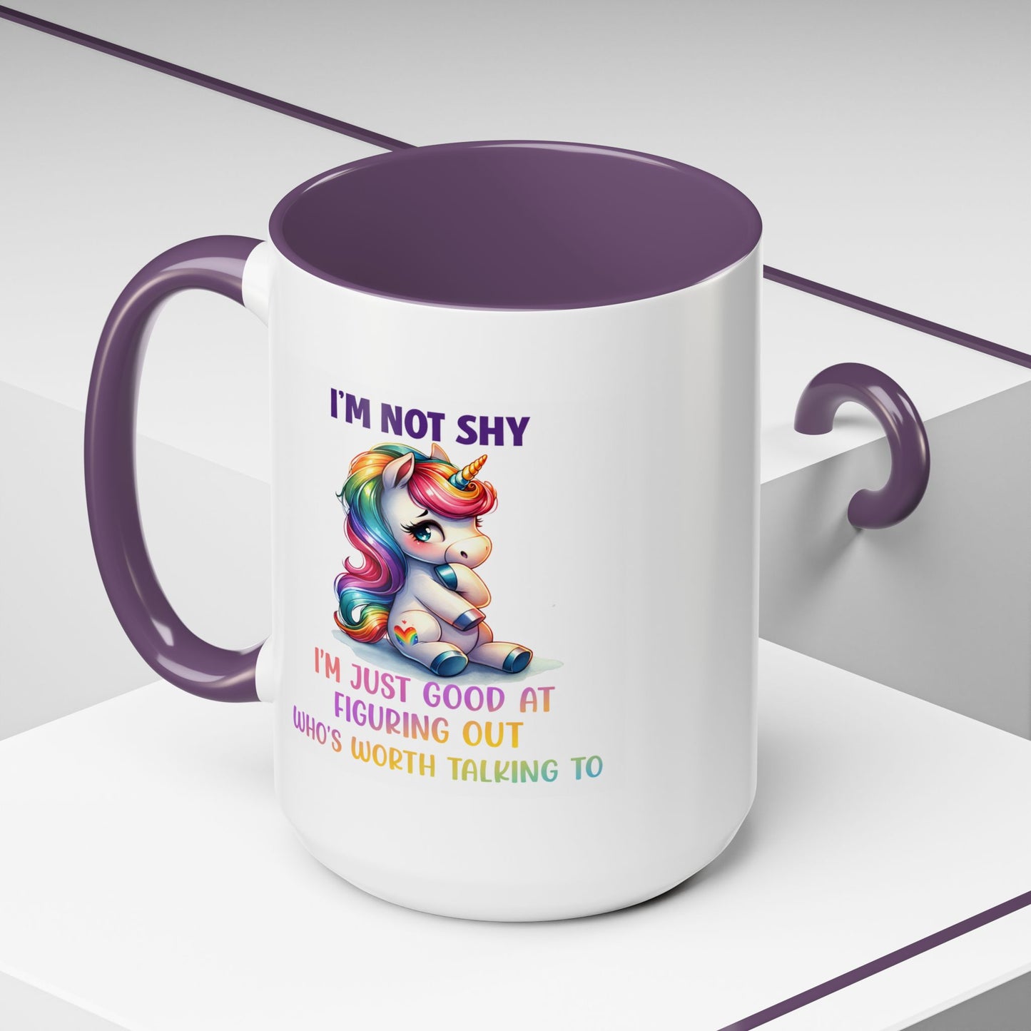 Humor Mug - I'm Not Shy