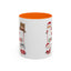 Christmas Mug - Merry Christmas Red & Green Text Santa Cute Animals