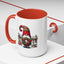 Christmas Mug - Gnome with Christmas Wreath