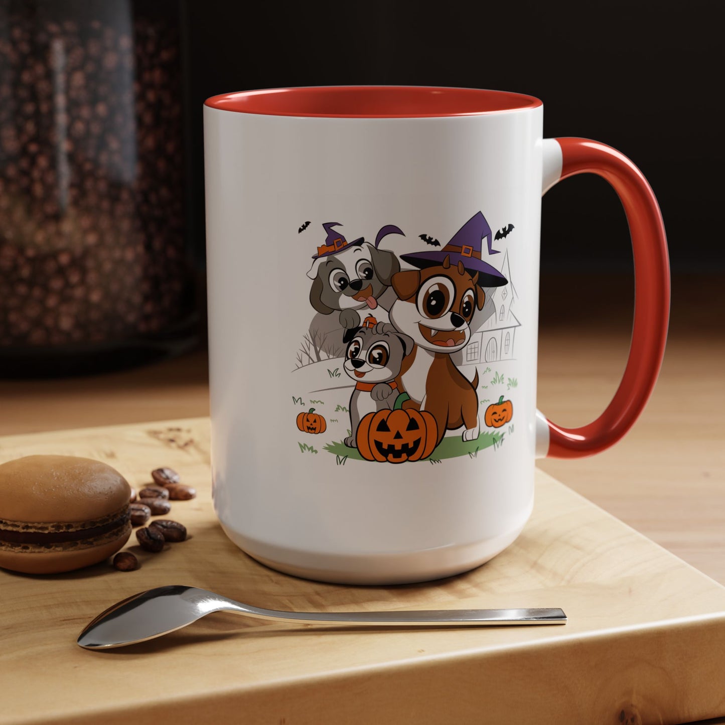 Halloween Mug - Three Puppies