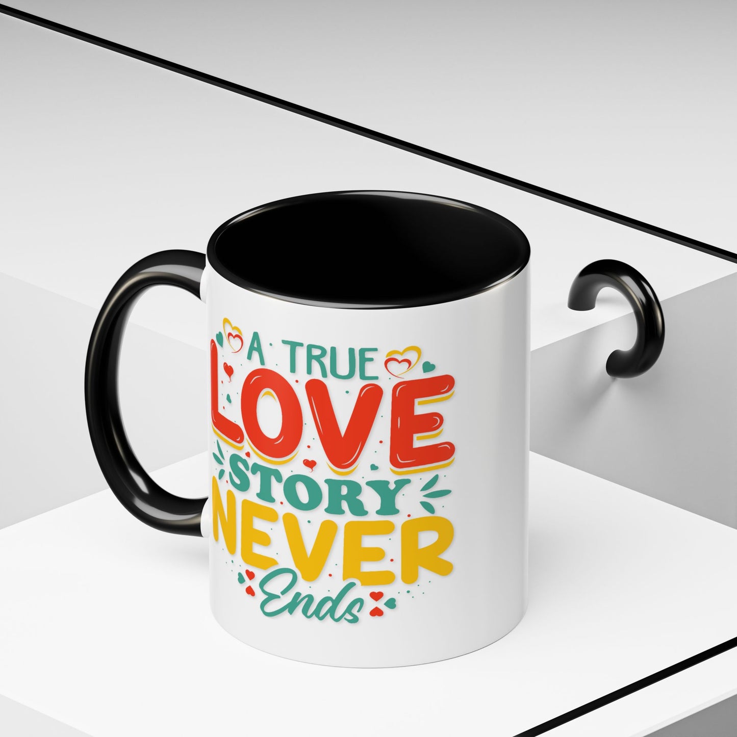 Anniversary Mug - A true Love Story Never Ends