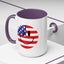 4th of July Mug - America Smiley Face