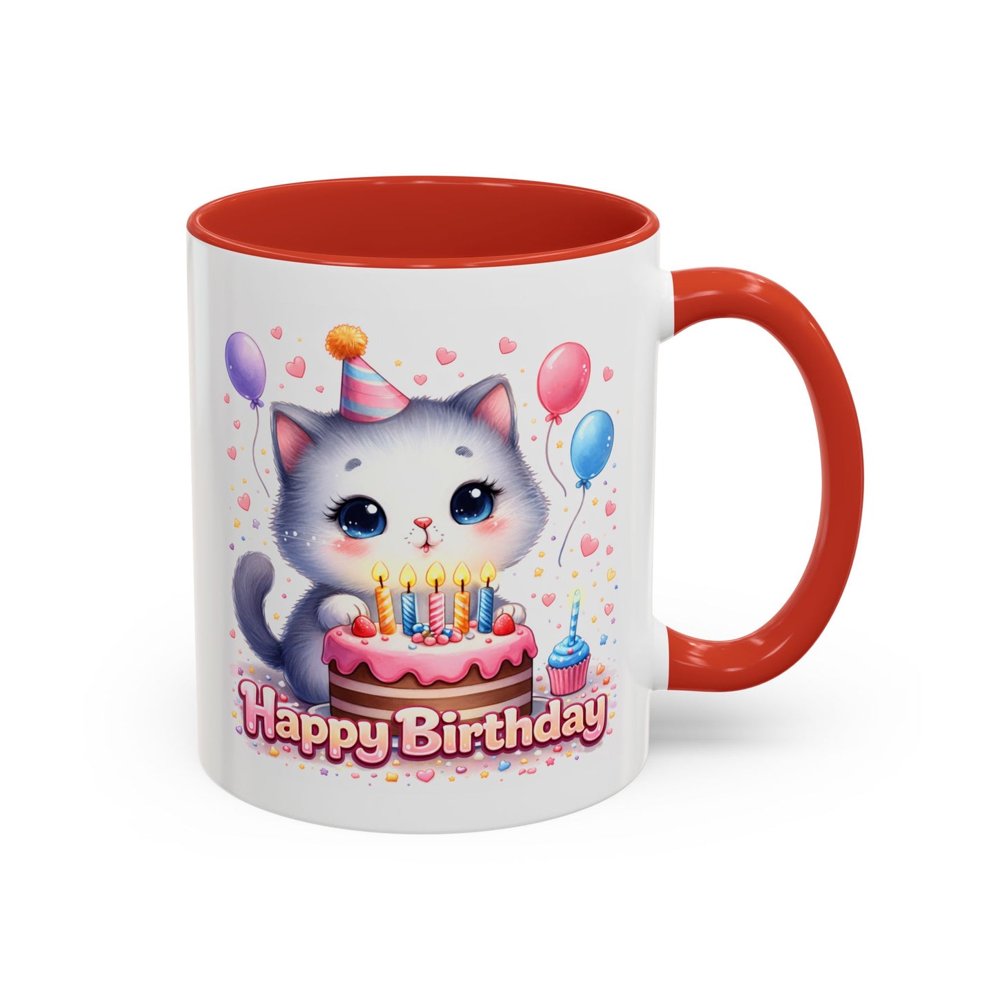 Birthday Mug - Birthday Kitty