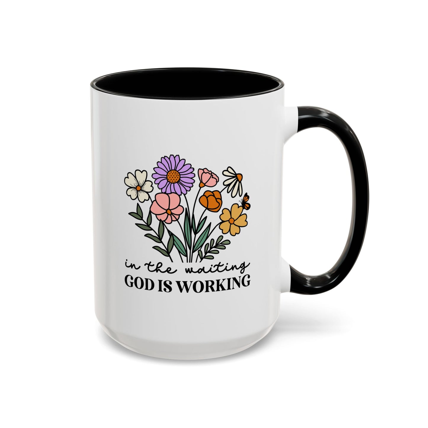 Religious Mug - In The Waiting
