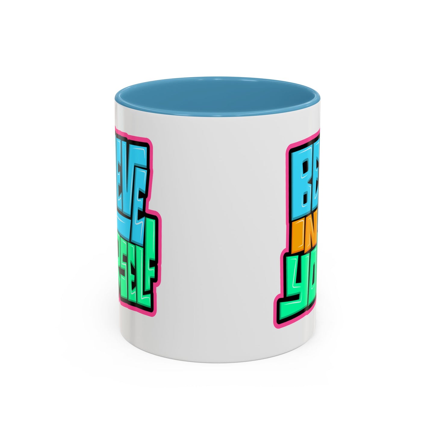 Motivation Mug - Believe In Yourself Graffiti