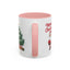 Christmas Mug - Merry Christmas Red Text Santa Tree Presents