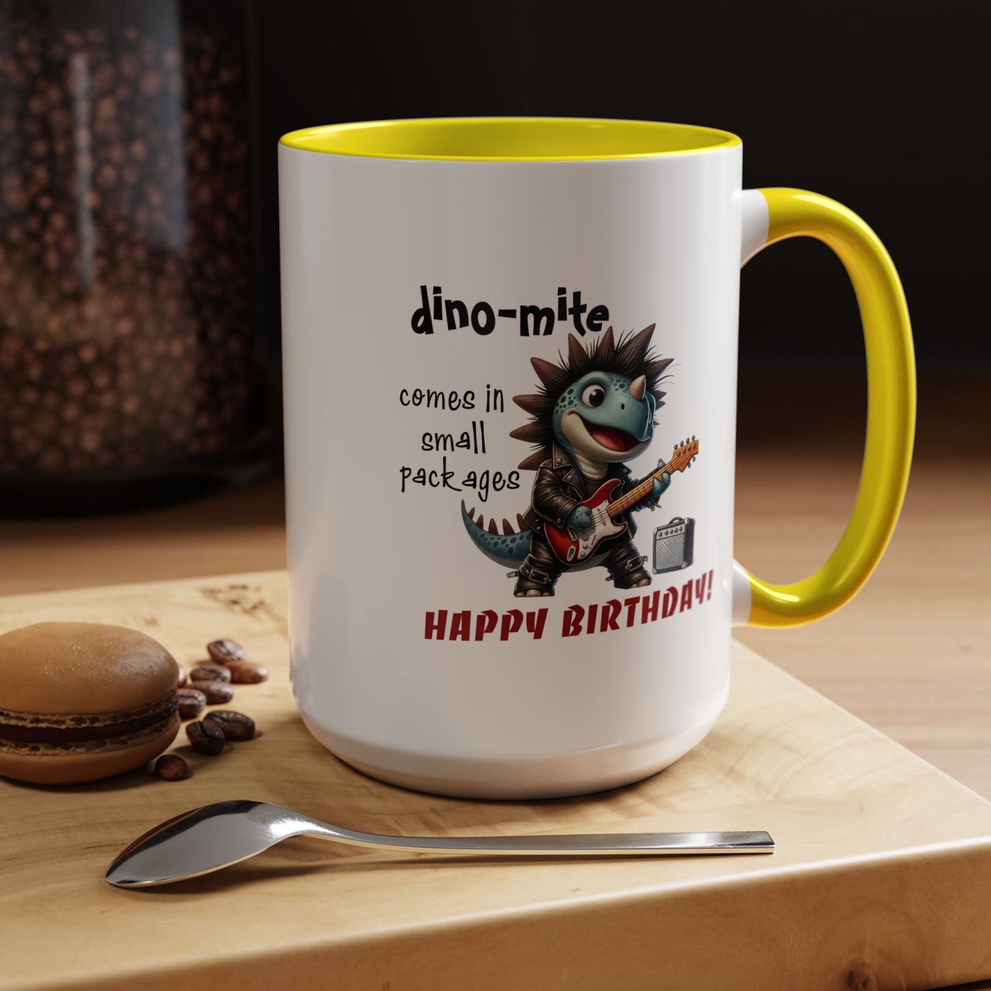 Birthday Mug - Dino-mite (Boy)