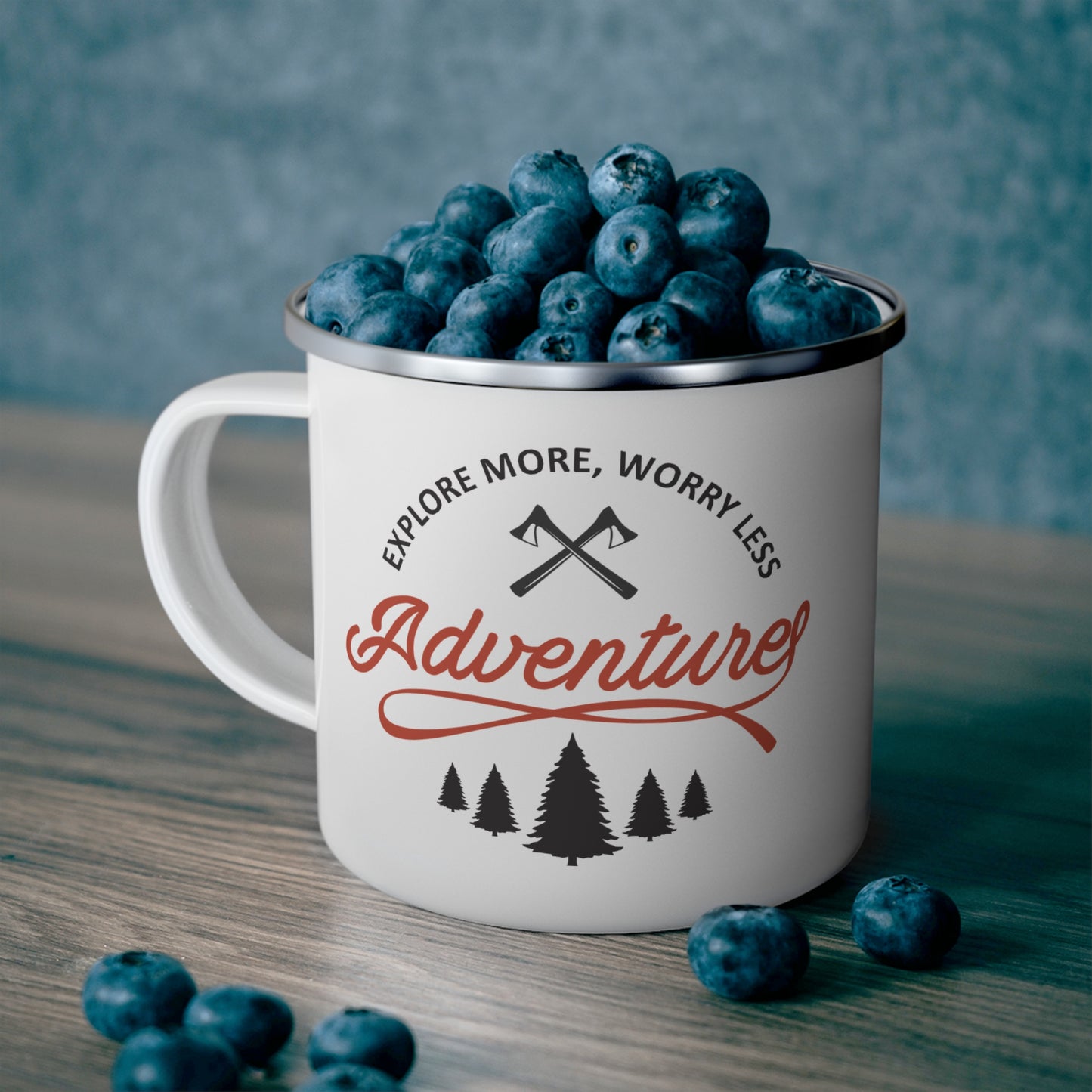 Adventure Mug - Explore More Worry Less