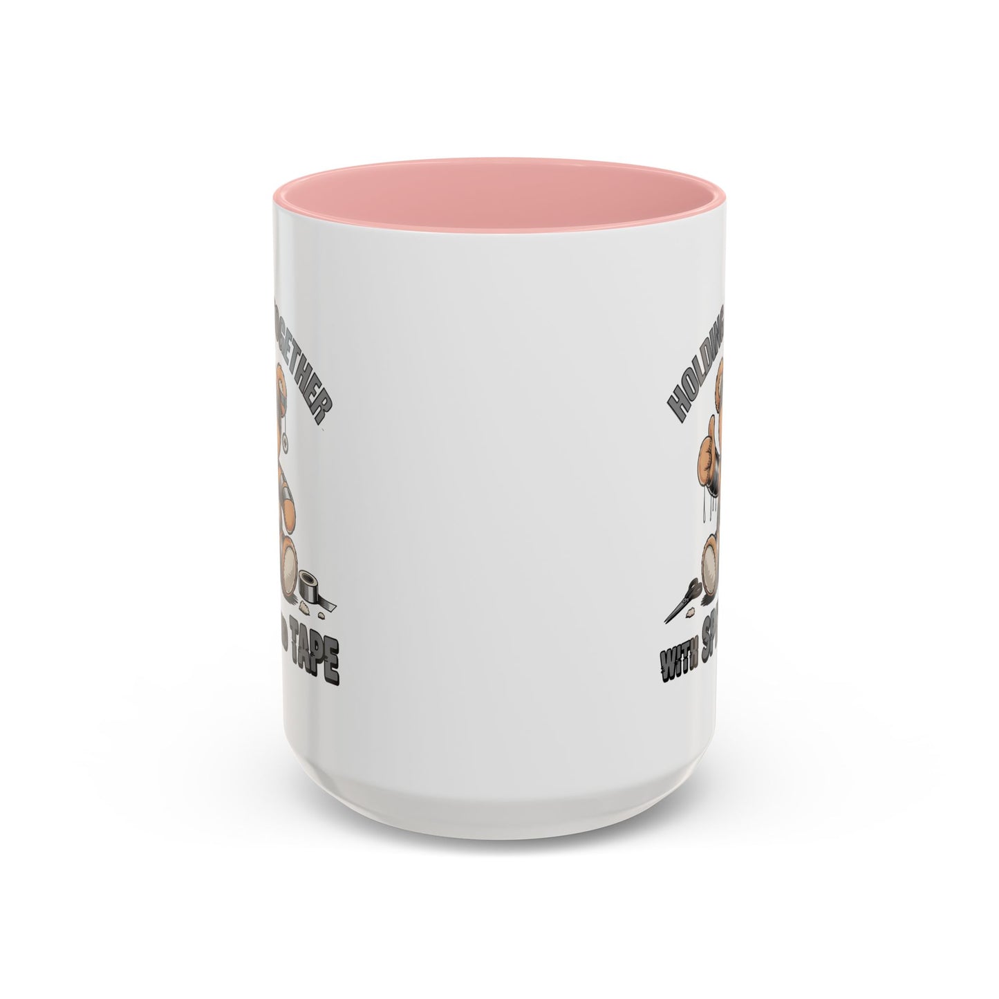 Humor Mug - Holding It Together With Spite & Tape