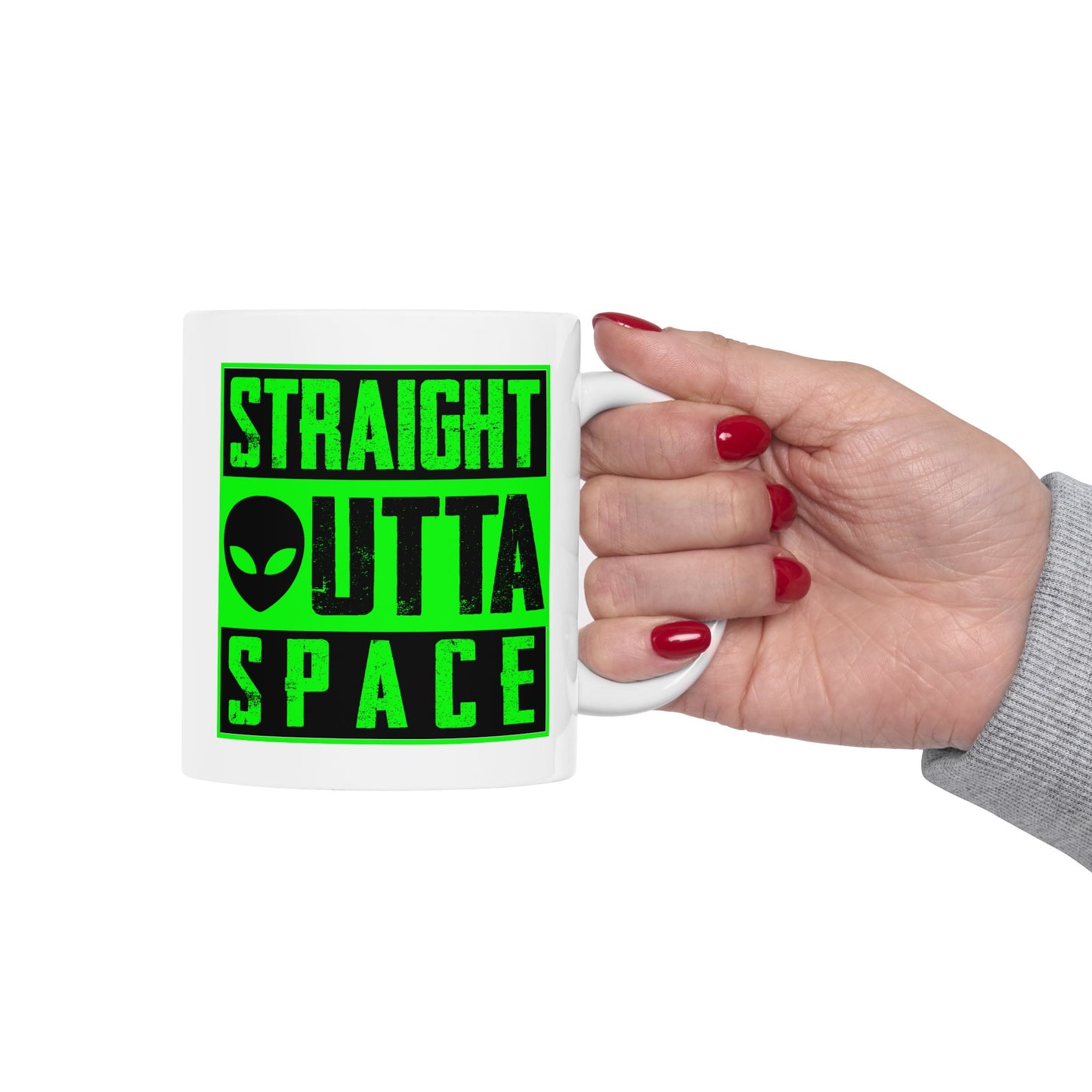 Alien Mug - Straight Outta Space