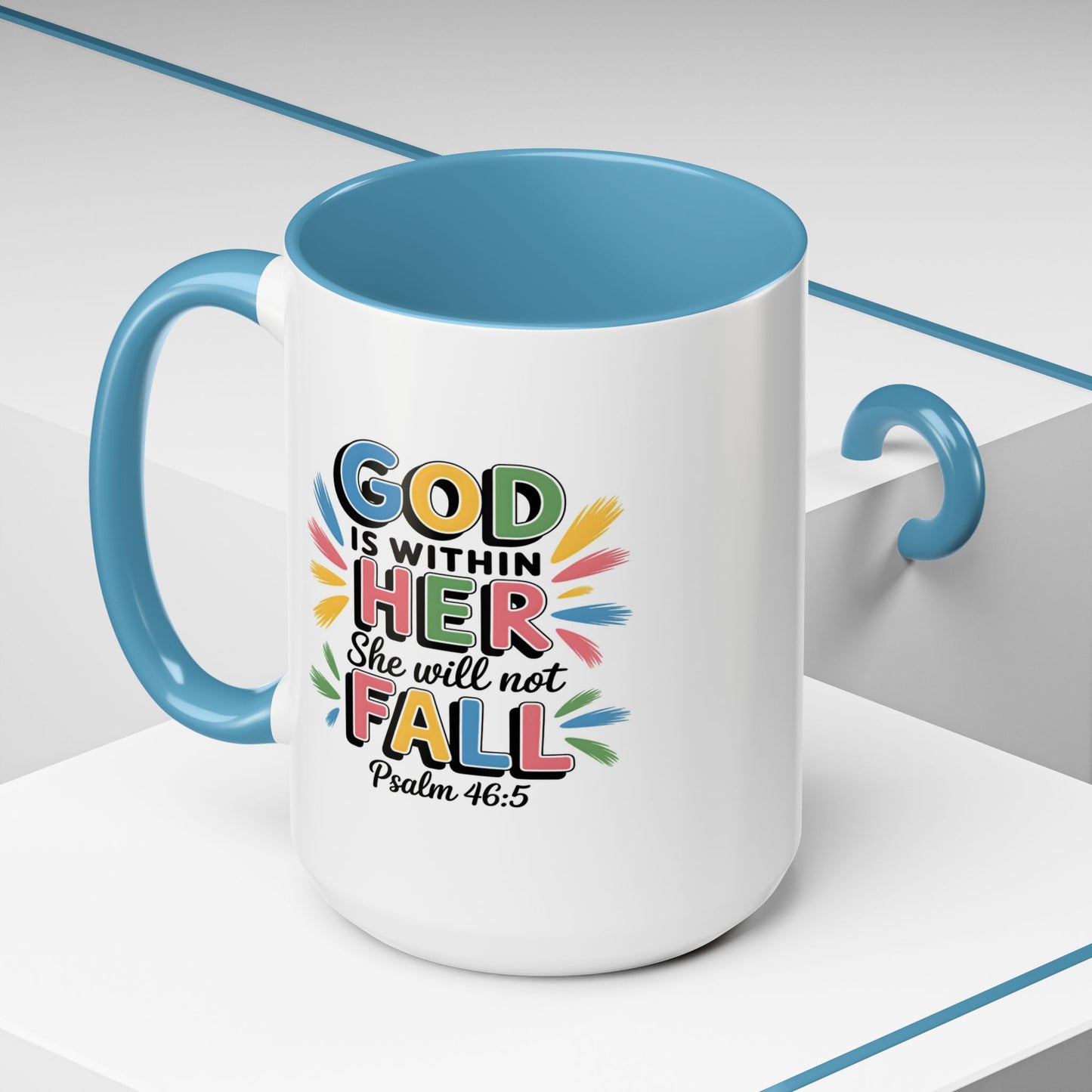 Religious Mug - God Is With Her