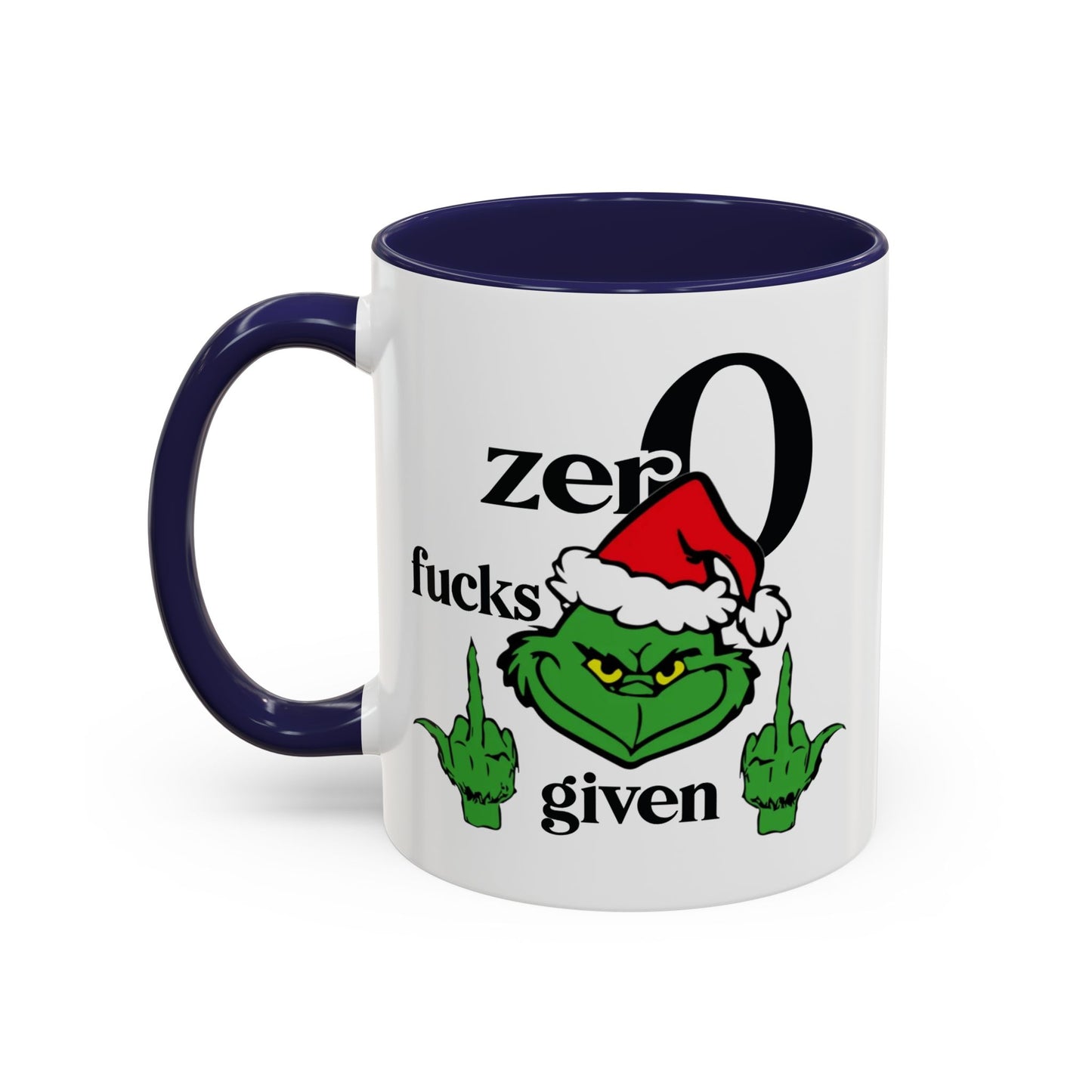 Adult Mug - Zero Fucks Given Grinch