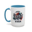 Father's Day Mug - Best Dad Ever Basketball