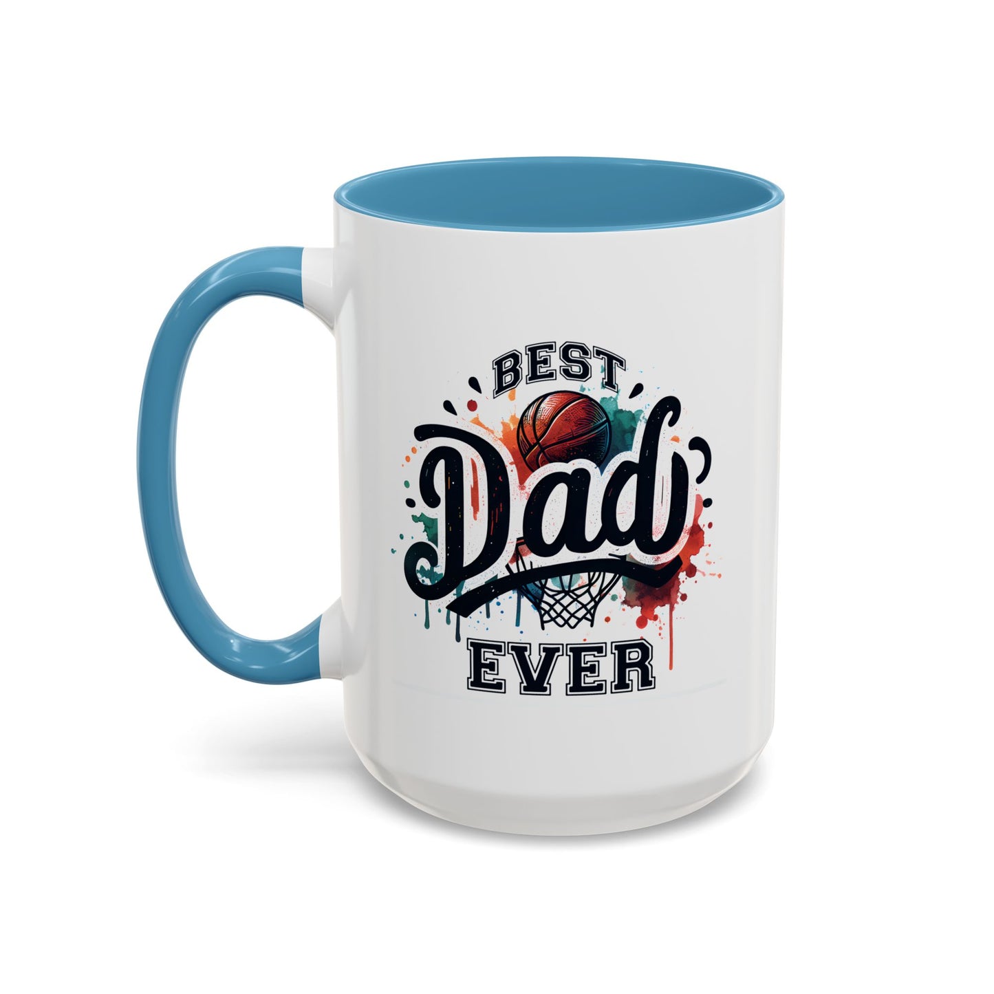 Father's Day Mug - Best Dad Ever Basketball