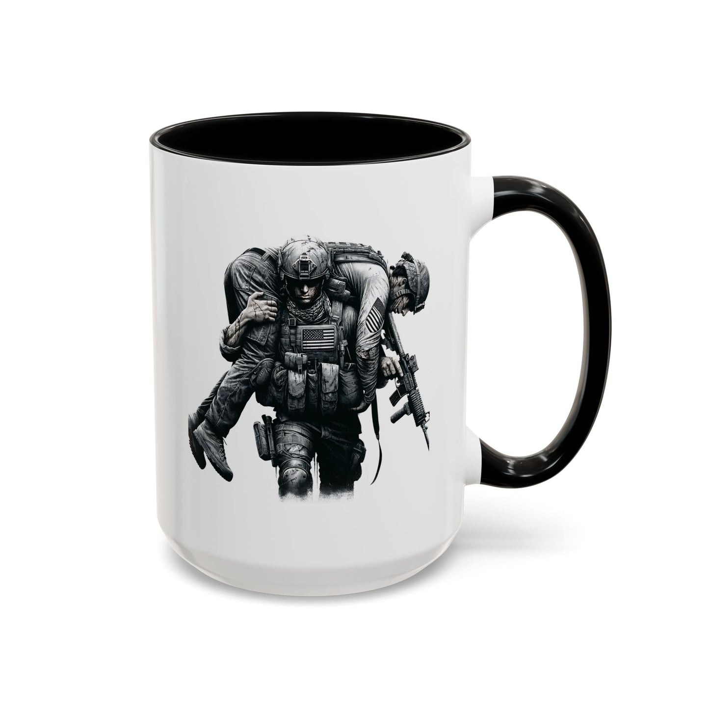 4th of July Mug - American Combat Soldiers