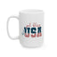4th of July Mug - God Bless the USA
