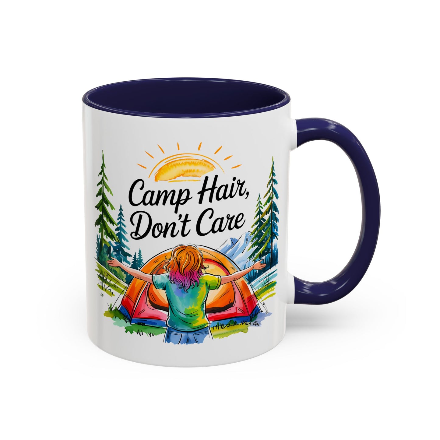 Adventure Mug - Camp Hair Don't Care
