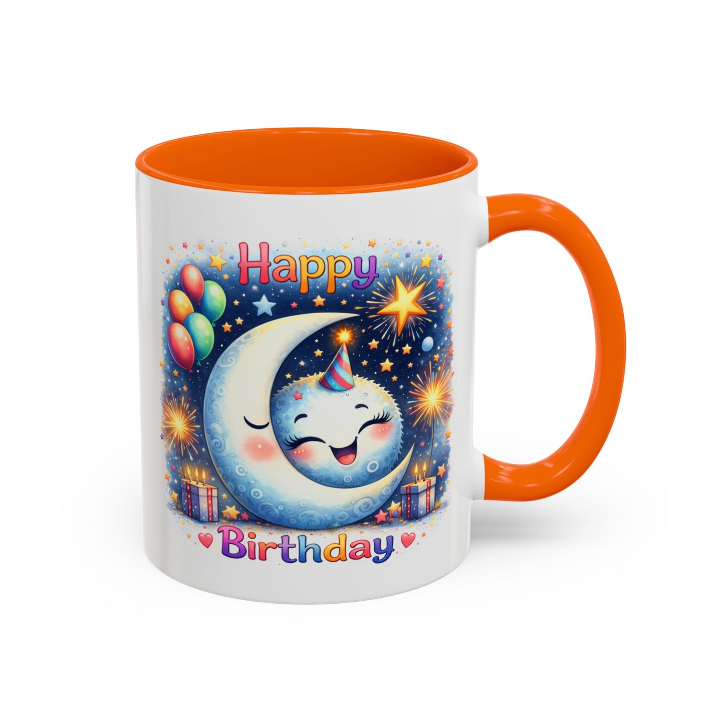 Birthday Mug - Moon and Stars