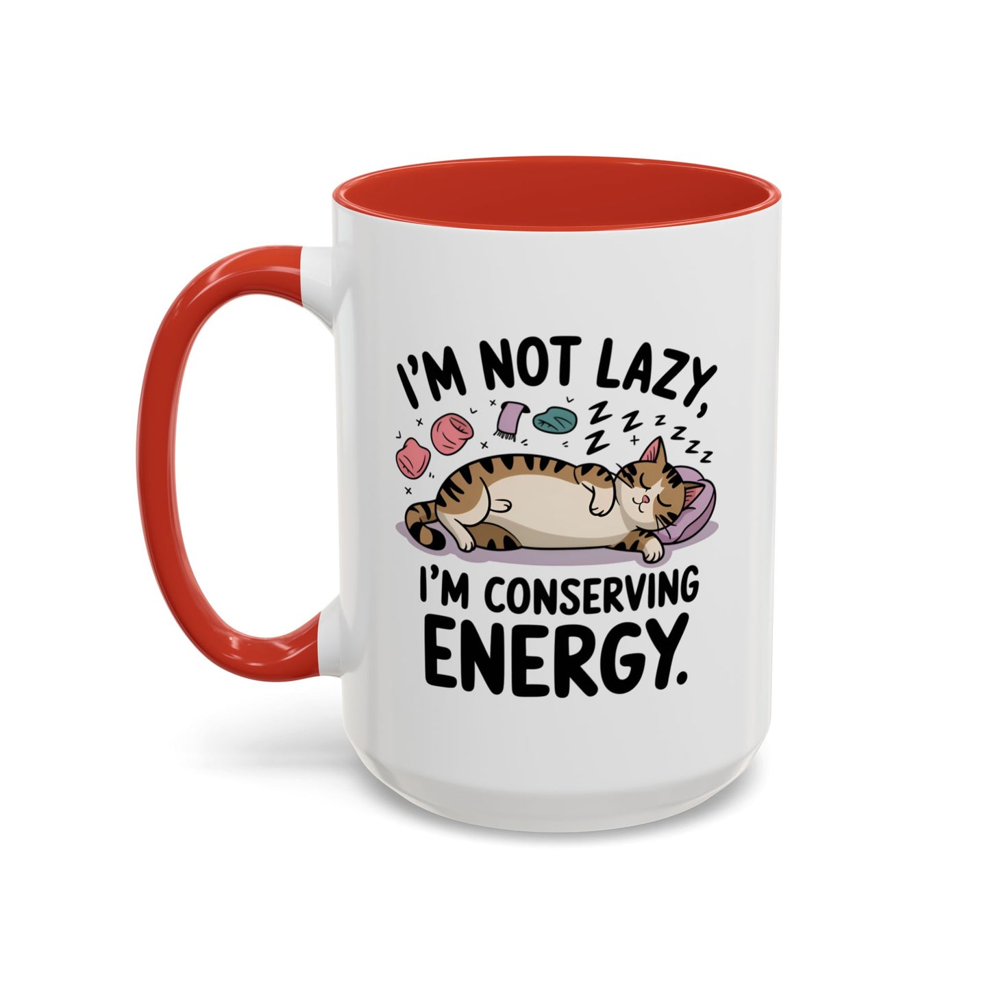 Animal Mug - I'm Not Lazy I'm Conserving Energy