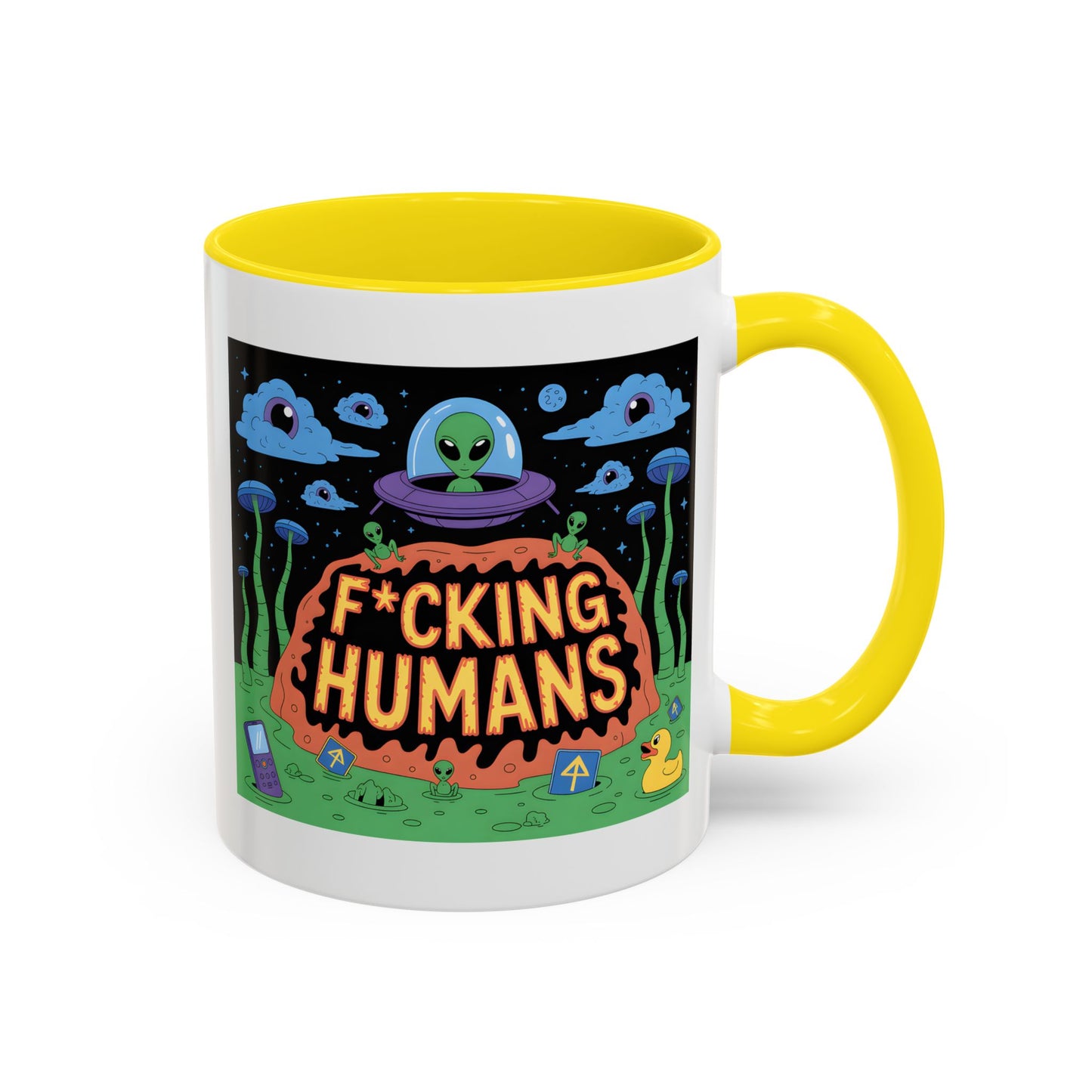 Alien Mug - F*cking Humans