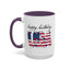 4th of July Mug - Happy Birthday USA