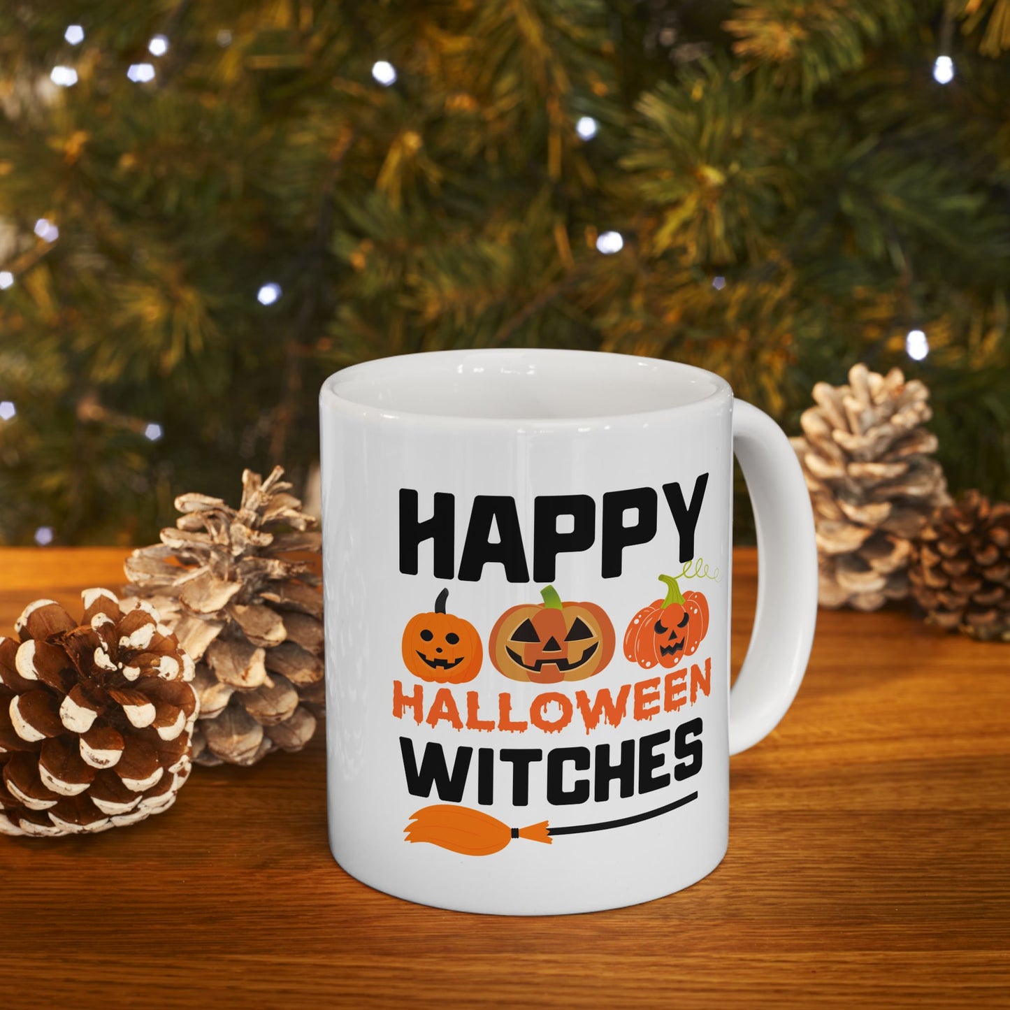 Halloween Mug - Happy Halloween Witches