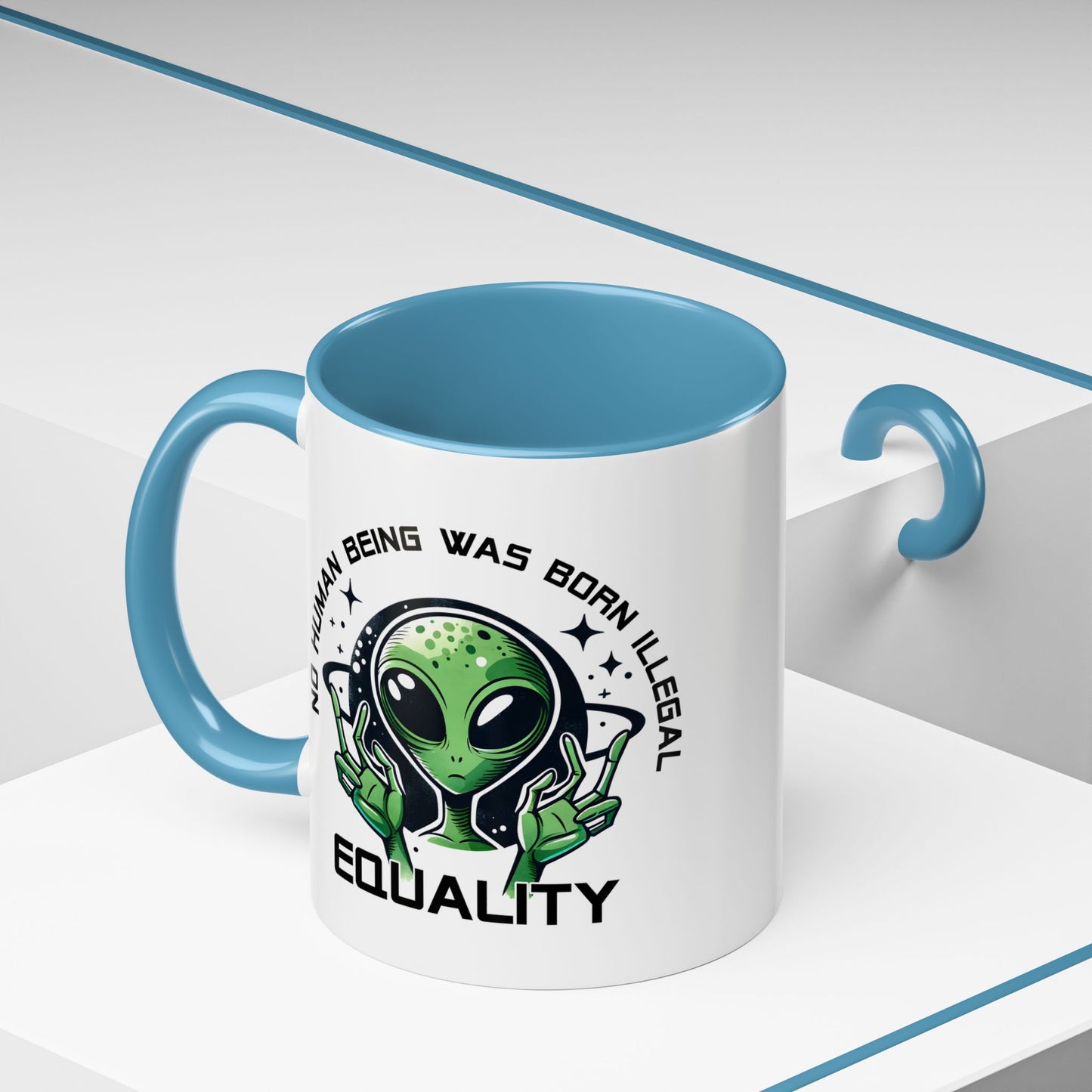 Alien Mug - No Human Being