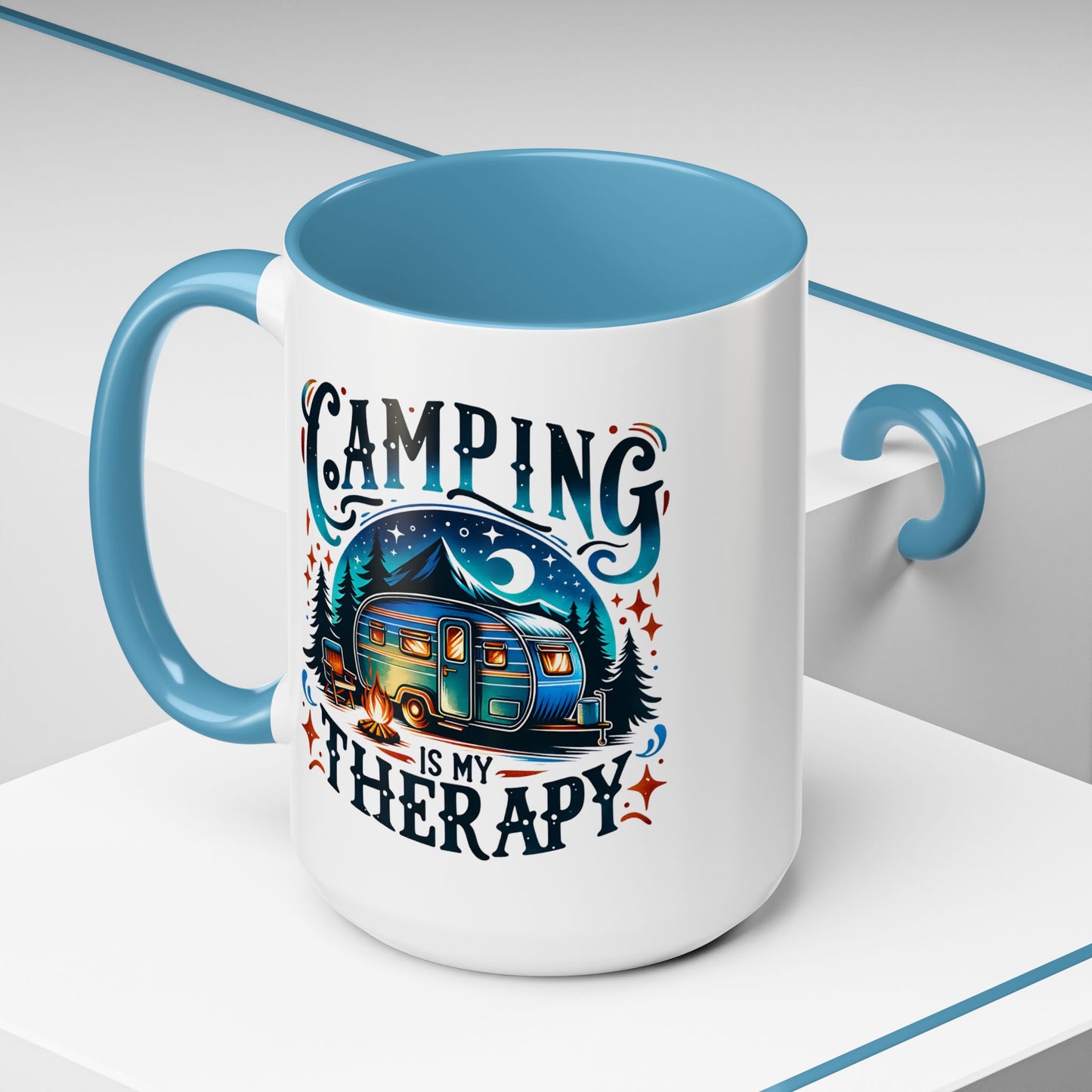 Adventure Mug - Camping Is My Therapy