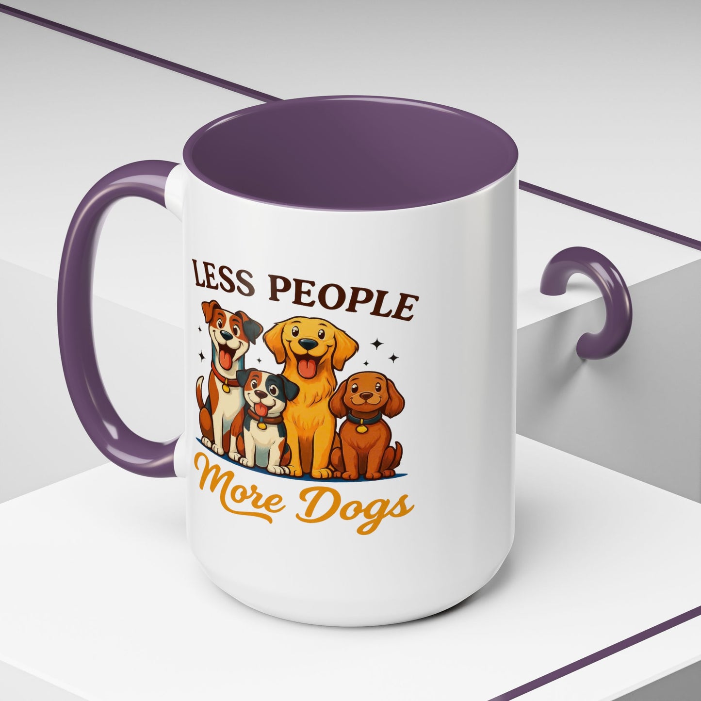 Animal Mug - Less People More Dogs