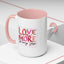 Wellness Mug - Love More Worry Less Frame