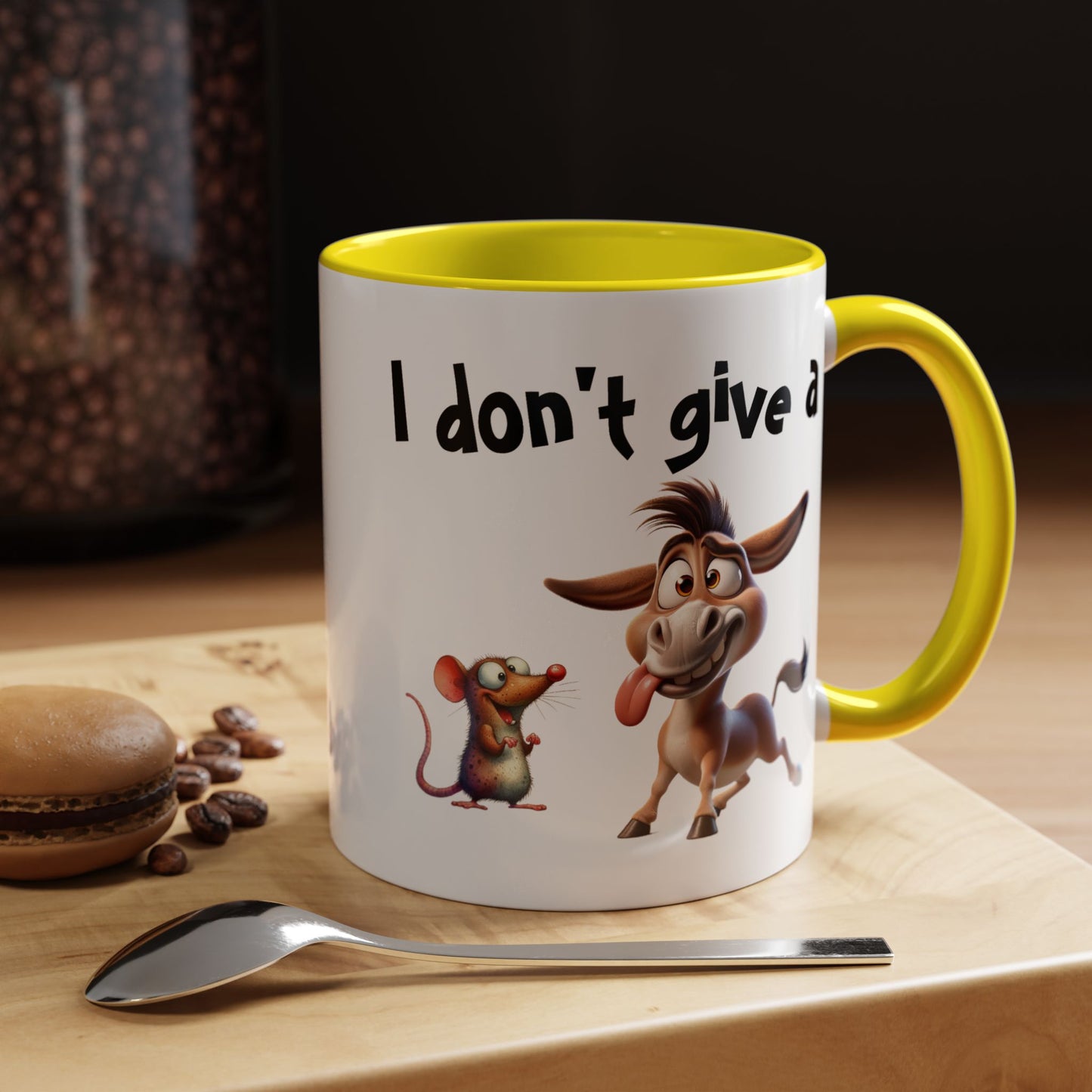 Humor Mug - I Don't Give a Rats Ass