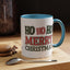 Christmas Mug - Ho Ho Ho Merry Christmas Green & Red Text