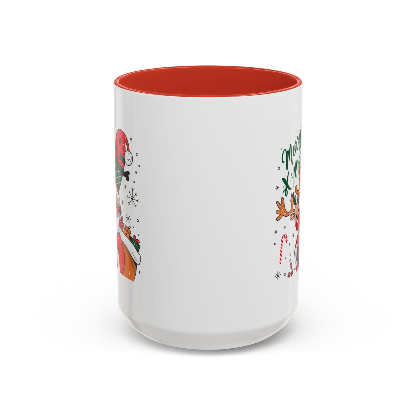 Christmas Mug - Merry Xmas Santa Reindeer