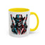 4th of July Mug - Skeleton with American Flag