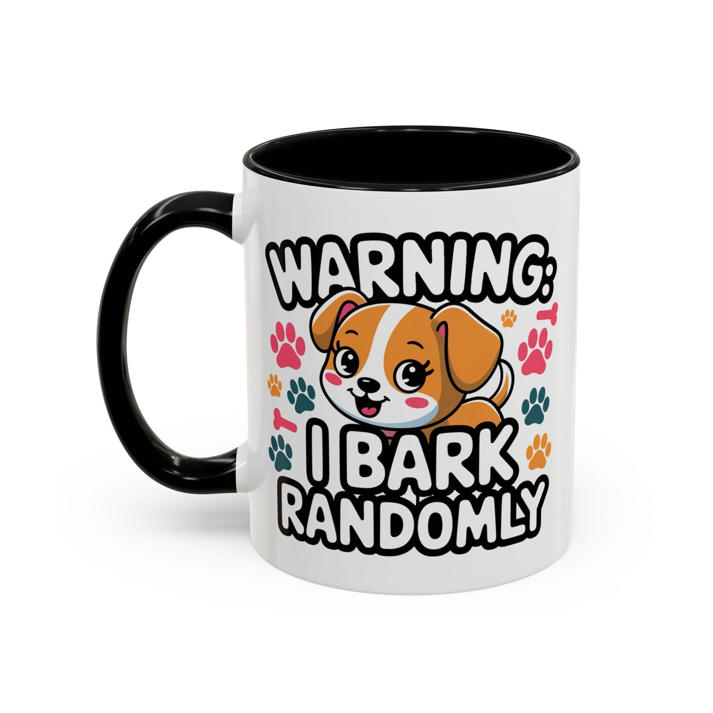 Animal Mug - Warning I Bark Randomly