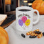 Birthday Mug - Happy Birthday Smiley Balloons