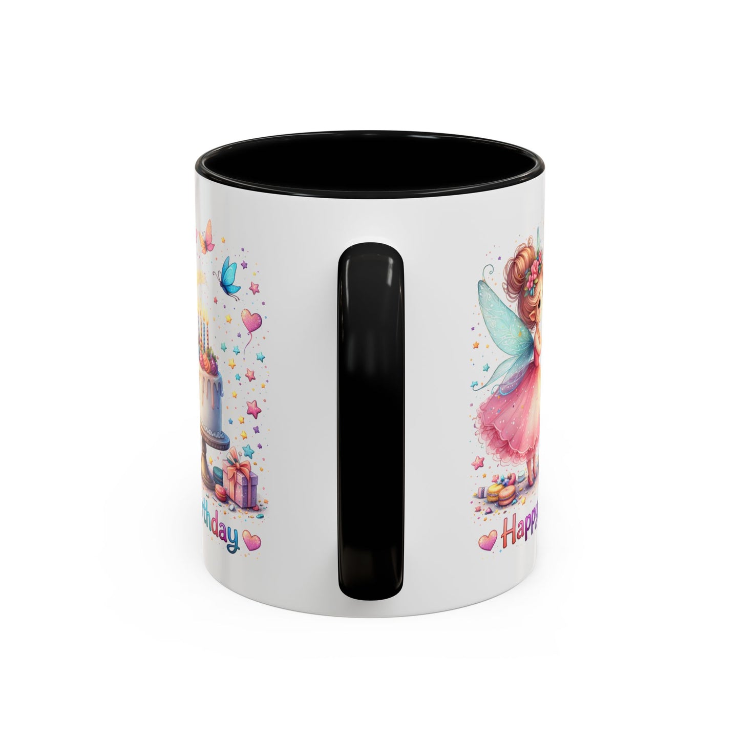 Birthday Mug - Fairy Butterflies