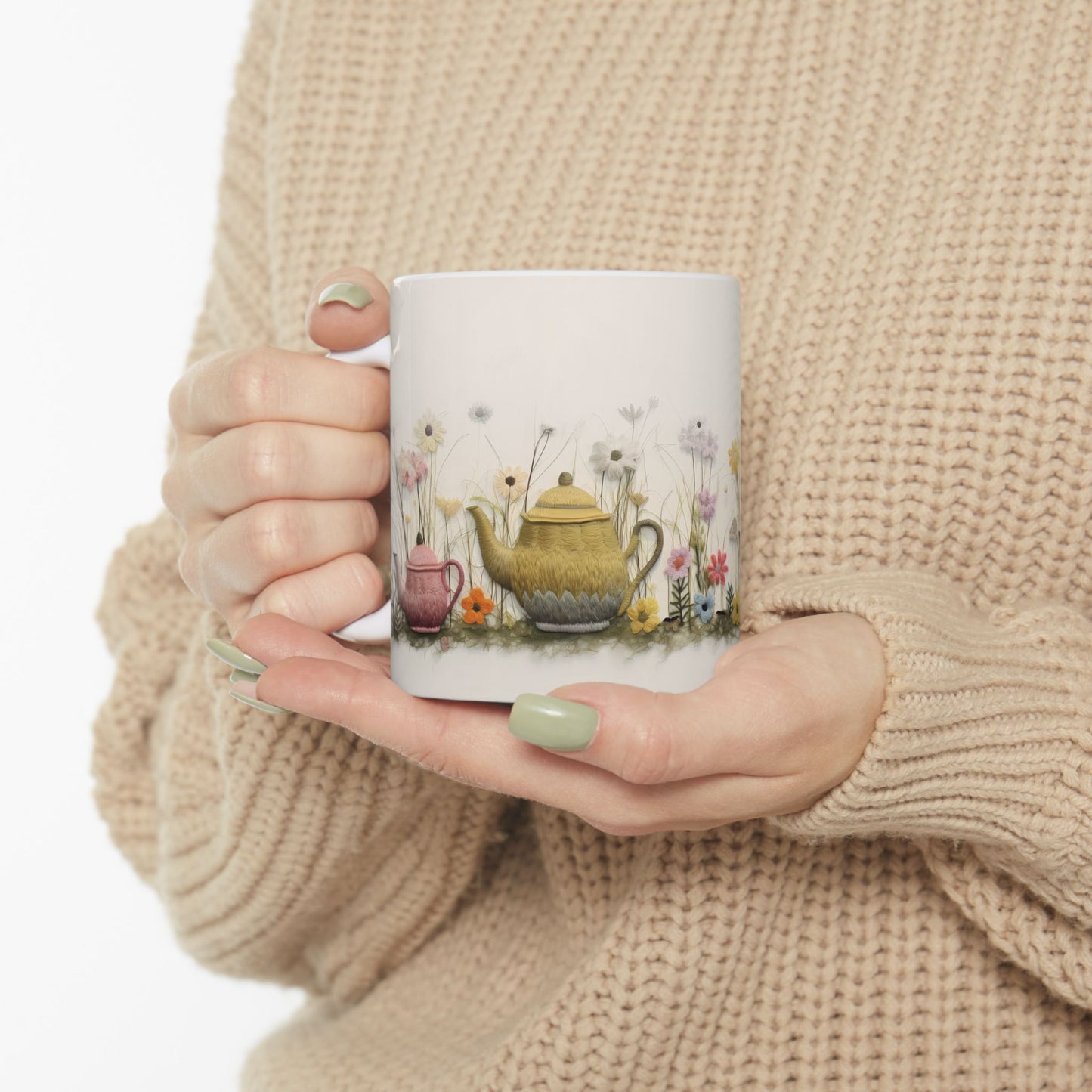 Artistic Mug - Felted Tea Pots