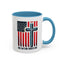 Religious Mug - One Nation Flag Cross