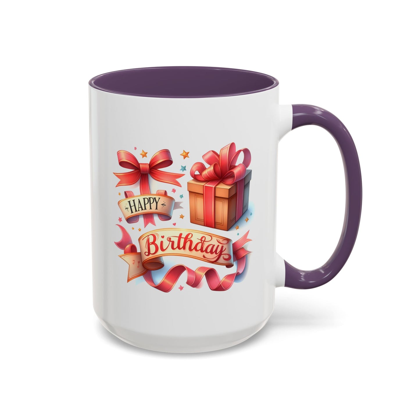Birthday Mug - Present Ribbon