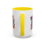 Wellness Mug - Good Vibes Only Graffiti Flowers