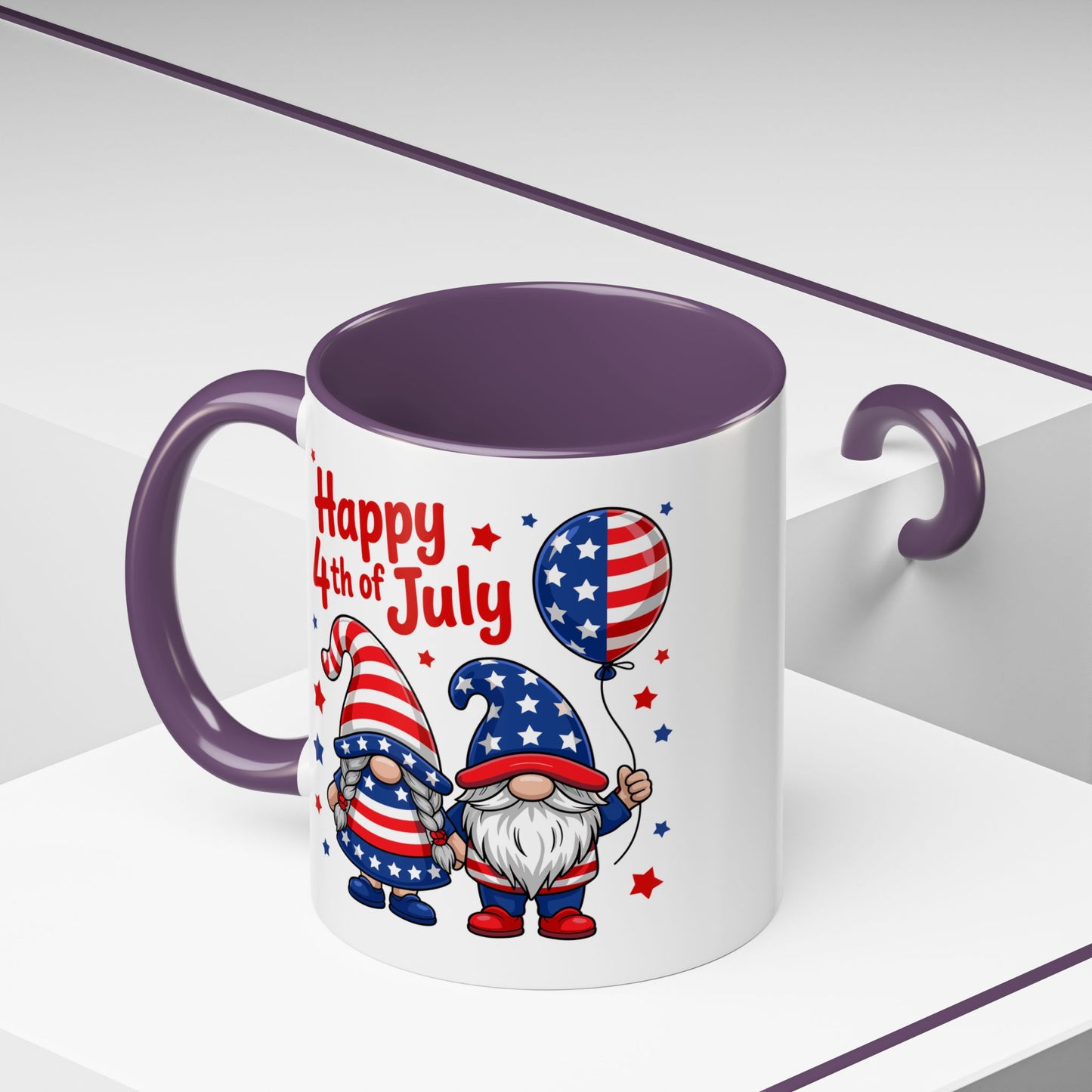 4th of July Mug - Happy 4th of July Gnomes