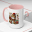 Christmas Mug - Snowman with Christmas Decorations