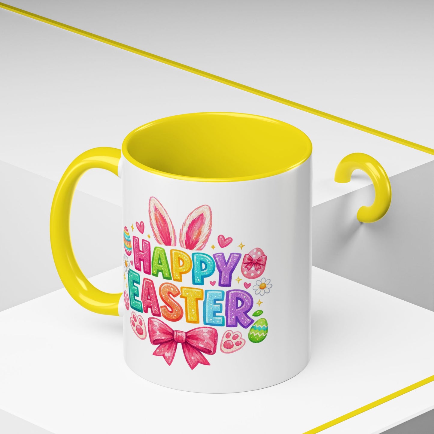 Easter Mug - Bunny Bow
