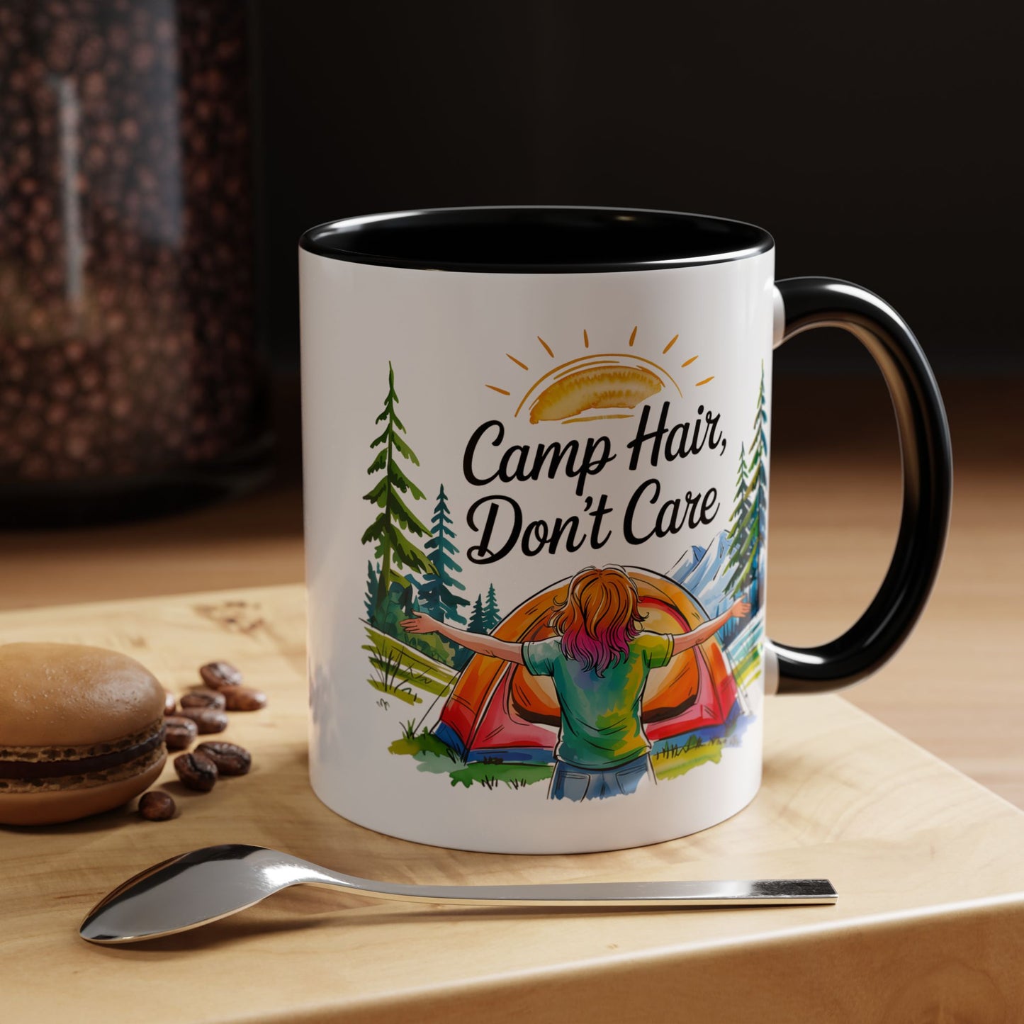 Adventure Mug - Camp Hair Don't Care